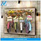 Have Courage Hummingbird Wall Art Canvas