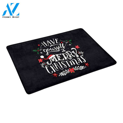 Have Yourself A Merry Christmas Doormat Indoor And Outdoor Mat Entrance Rug Sweet Home Decor Housewarming Gift Gift Friend Family Christmas Holiday