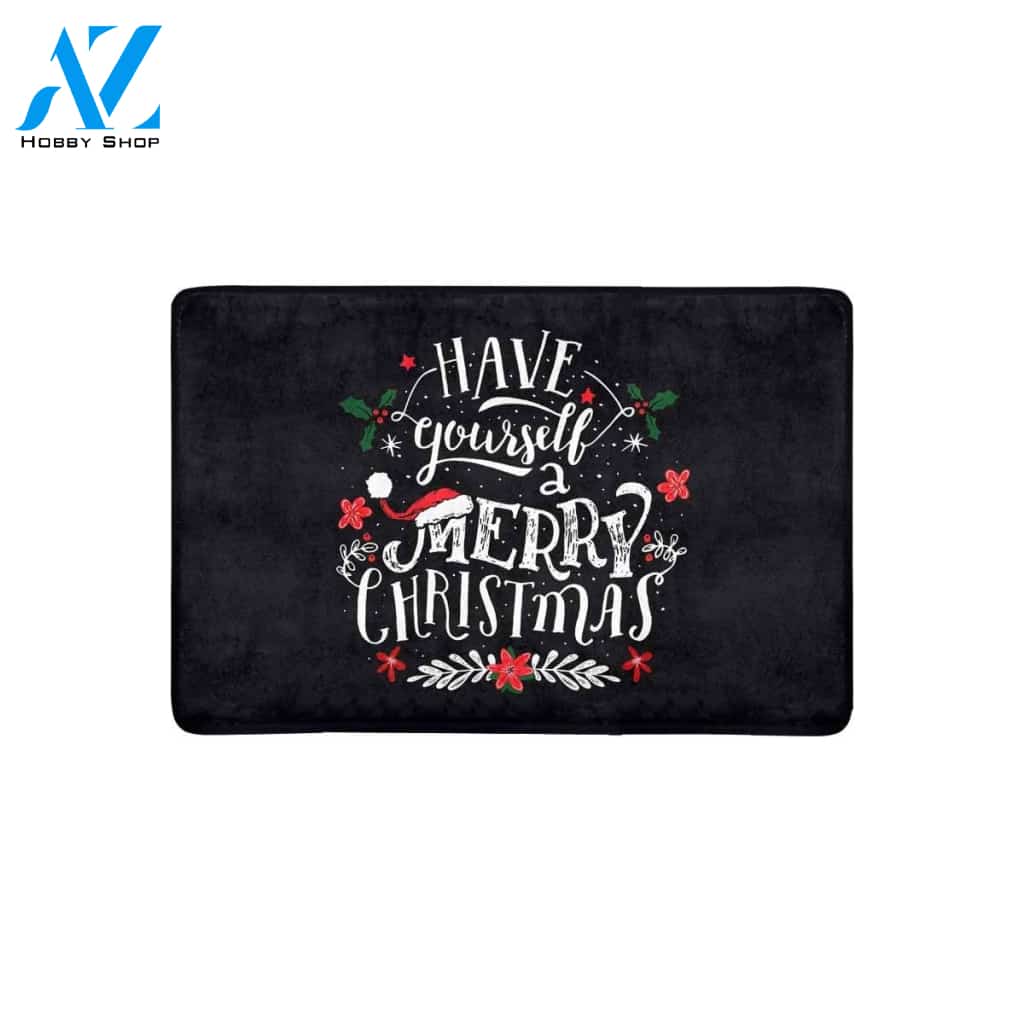 Have Yourself A Merry Christmas Doormat Indoor And Outdoor Mat Entrance Rug Sweet Home Decor Housewarming Gift Gift Friend Family Christmas Holiday