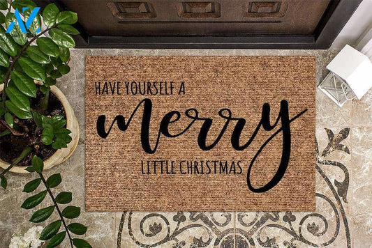 Have Yourself a Merry Little Christmas Doormat | Welcome Mat | House Warming Gift