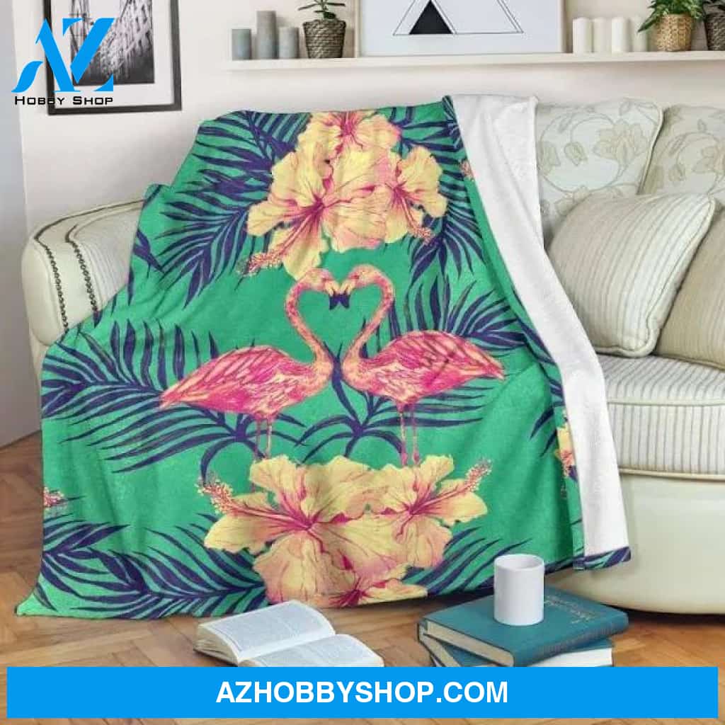 Hawaii Tropical Paradise Blanket