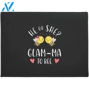 He Or She Gramma To Bee Funny Quotes Present Doormat Welcome Mat House Warming Gift Home Decor Funny Doormat Gift Idea
