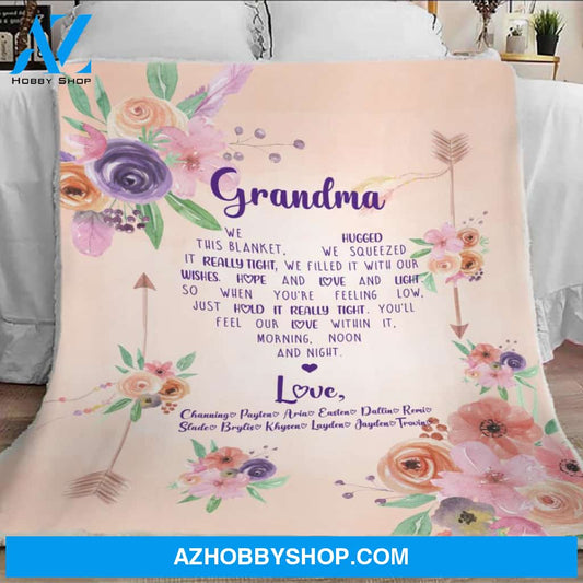 Heart Blanket Blanket For Grandma, Grandma Blanket