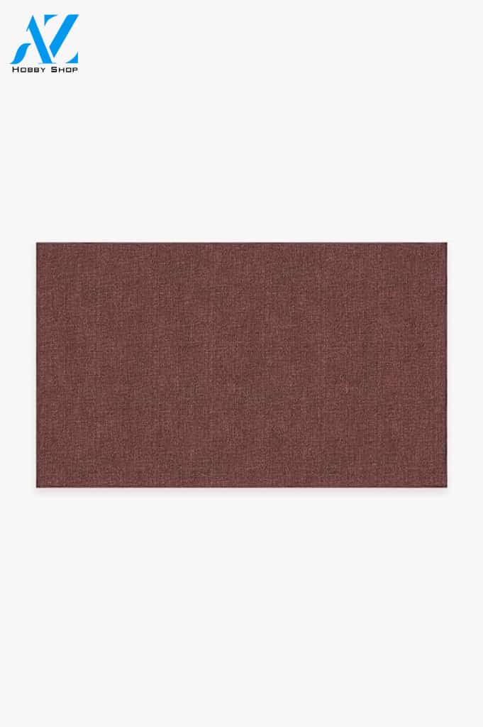 Heathered Solid Burgundy CL2309102MDD Doormat