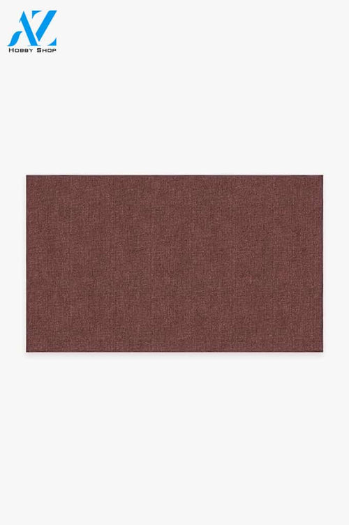 Heathered Solid Burgundy CL2309102MDD Doormat