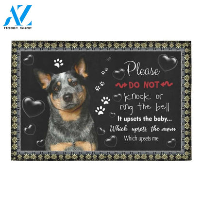Heeler Please Do Not Knock Or Ring The Bell Funny Doormat Gift For Dog Lovers Birthday Gift Home Decor Warm House Gift Welcome Mat