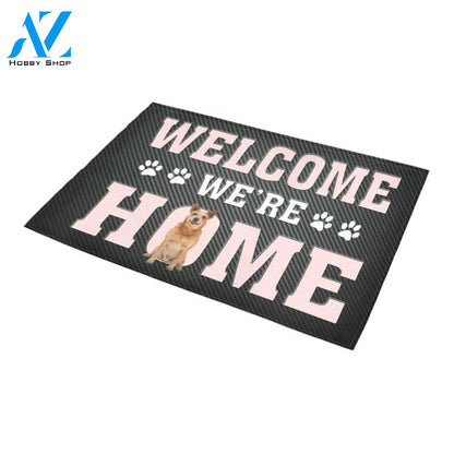 Heeler Welcome We Are Home Doormat Indoor And Outdoor Mat Entrance Rug Sweet Home Decor Housewarming Gift Gift For Friend Family Stem Feminist