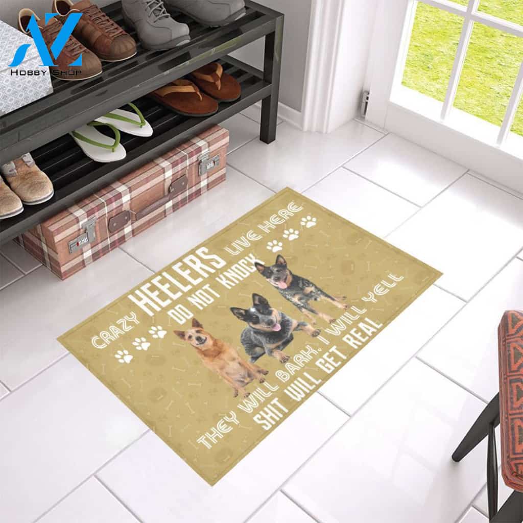 Heelers Live Here doormat | Welcome Mat | House Warming Gift