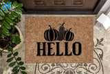 Hello Fall Doormat | Welcome Mat | House Warming Gift