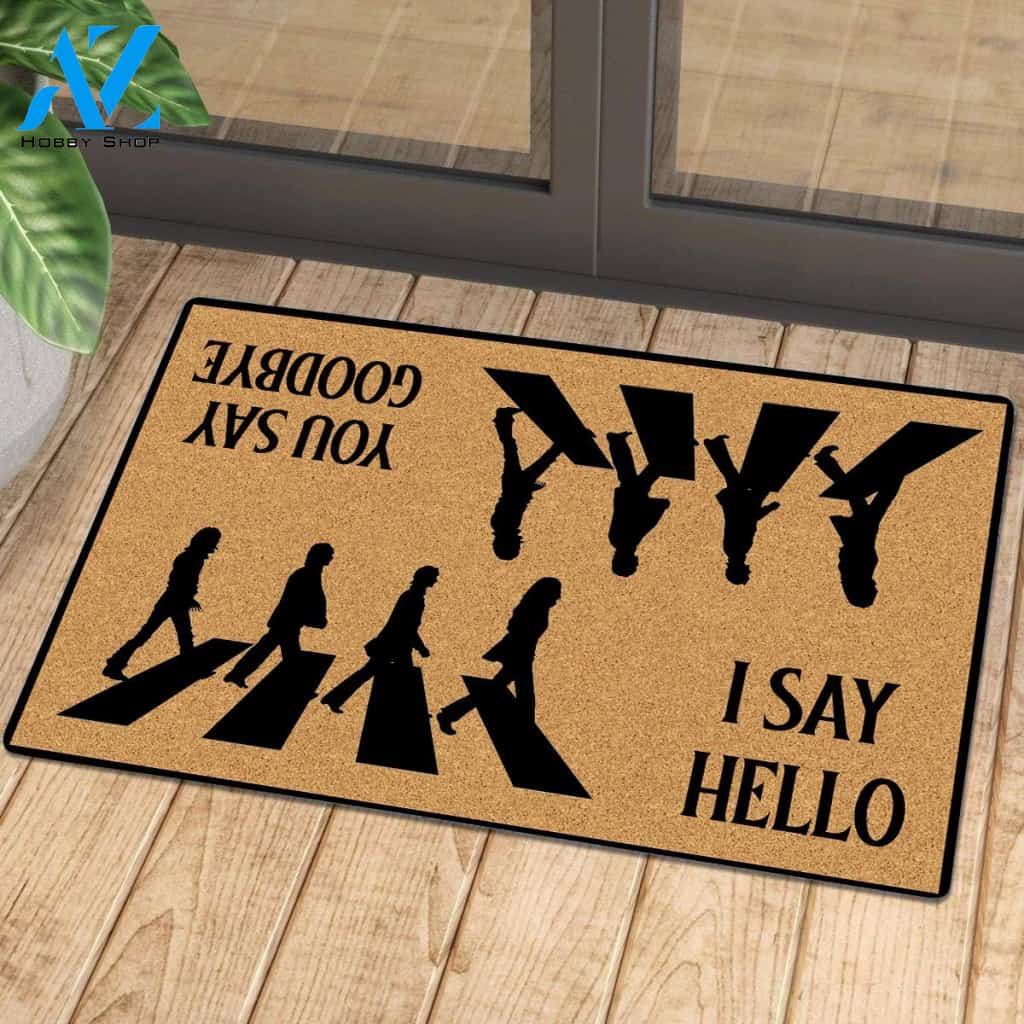 Hello Goodbye Mat | Welcome Mat | House Warming Gift