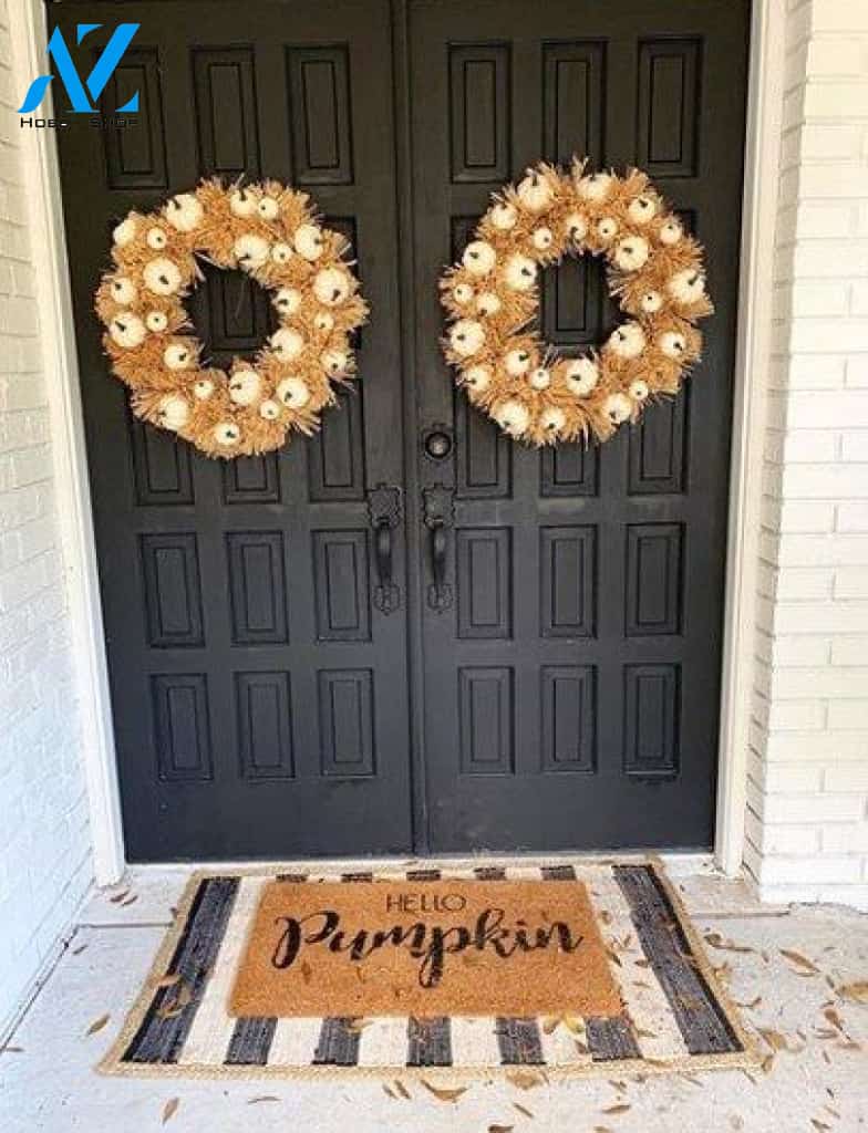 Hello Pumpkin CLT051034R Doormat