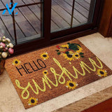 Hello sunshine Chicken Doormat | Welcome Mat | House Warming Gift