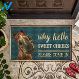Hello Sweet Cheeks Horse Doormat | Welcome Mat | House Warming Gift