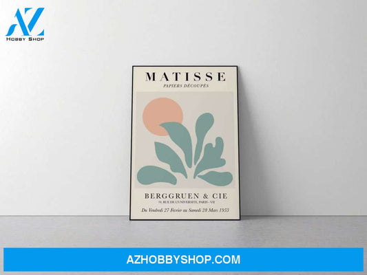 Henri Matisse Green Plant Canvas And Poster, Wall Decor Visual Art
