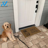 Hey Dood Funny Dog Doormat | Golden Doodle Welcome Mat | Gift for Dog Lover | Birthday Gift | Housewarming Gift | Goldendoodle Gift DoorMat All Over Printed(6228)