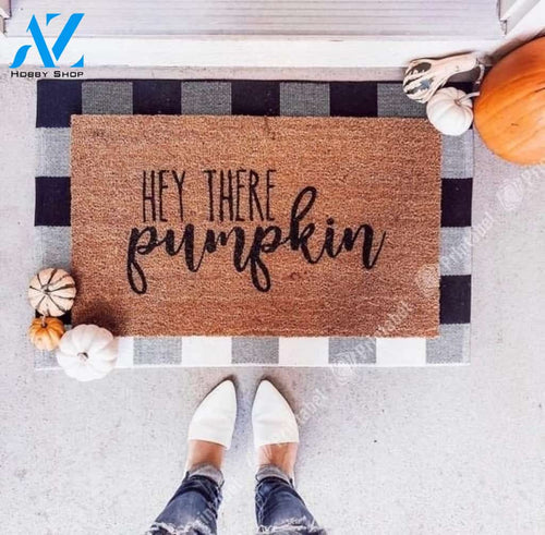 Hey There Pumpkin CLA1710075D Doormat
