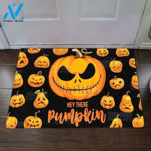 Hey There Pumpkin Doormat Entrance Front Funny Doormat Indoor And Outdoor Doormat Warm House Gift Welcome Mat Birthday Gift For Pumpkin Lovers