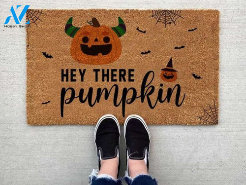 Hey There Pumpkin Halloween Doormat Rug 3d Full Printing doormat - NQS724
