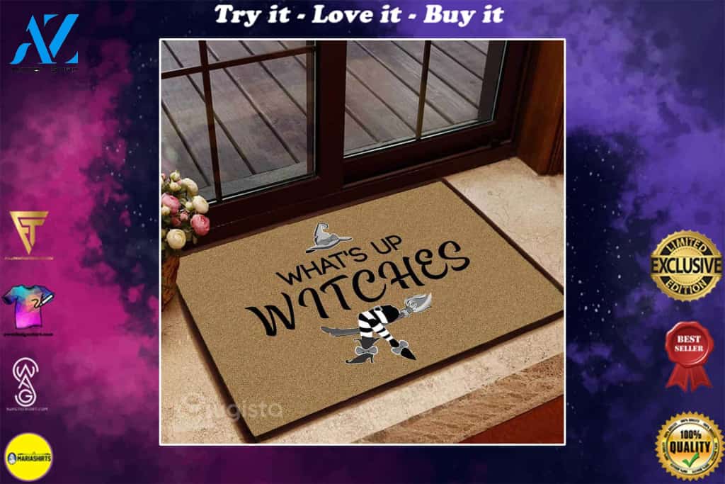 [High quality] whats up witches doormat