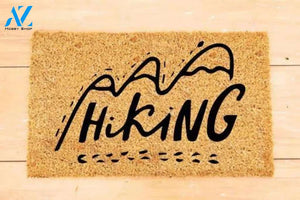 Hiking Footprint Doormat Welcome Mat House Warming Gift Home Decor Funny Doormat Gift Idea