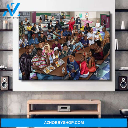 Hip Hop Music Canvas And Poster, Canvas Wall Art, Wall Decor Visual Art