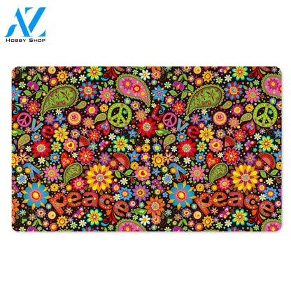 Hippe Peace Door Mat