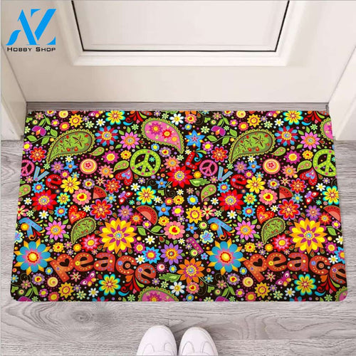 Hippe Peace Door Mat
