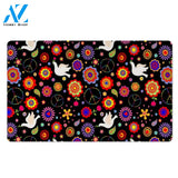 Hippie And Drove Door Mat