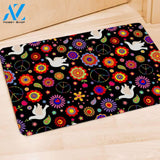 Hippie And Drove Door Mat
