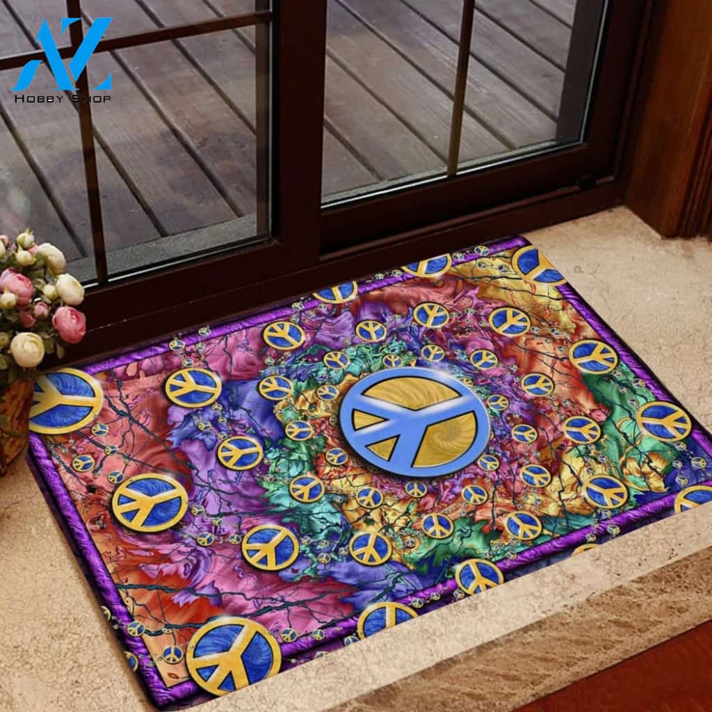 Hippie Doormat All Over Print