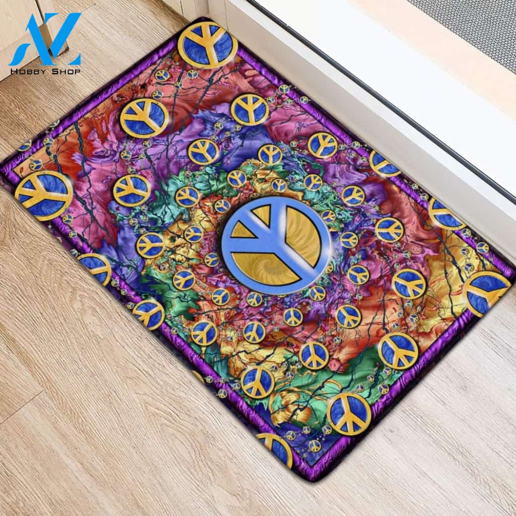 Hippie Doormat All Over Print