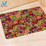 Hippie Trippy Door Mat