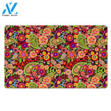 Hippie Trippy Door Mat