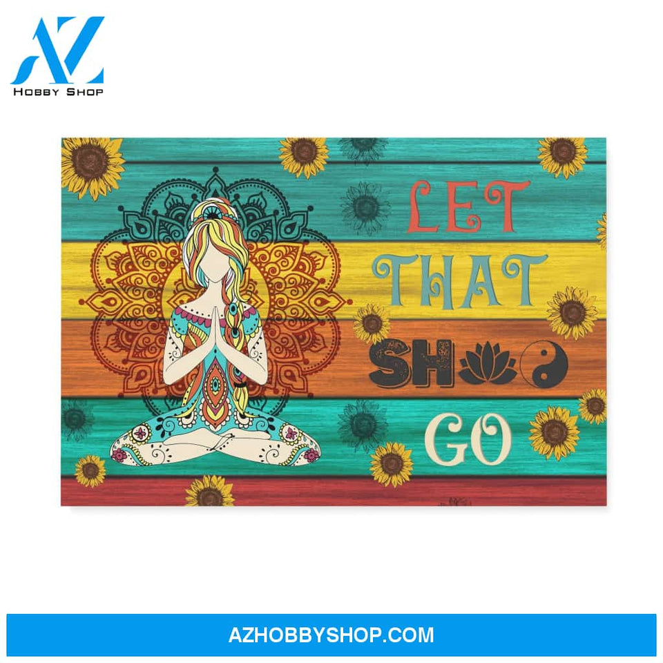 Hippie Woman - Let That Sh*t Go - Canvas