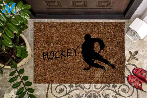 Hockey Player CLA1710002D Doormat