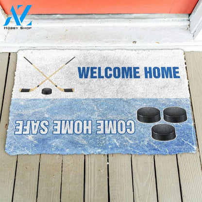 Gearhumans Gearhuman 3D Hockey Welcome Home Custom Doormat
