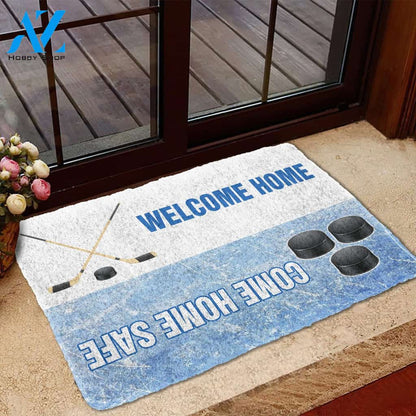 Gearhumans Gearhuman 3D Hockey Welcome Home Custom Doormat