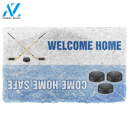 Gearhumans Gearhuman 3D Hockey Welcome Home Custom Doormat
