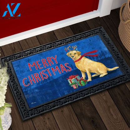 Holiday Golden Dog Doormat - 18" x 30"