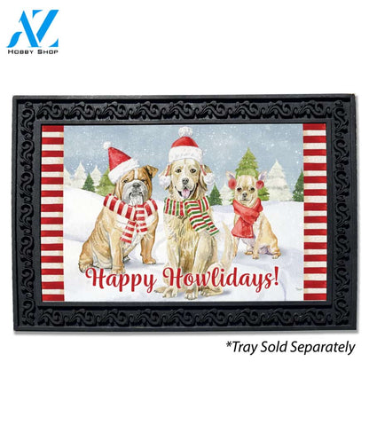 Holiday Howlers Doormat - 18" x 30"
