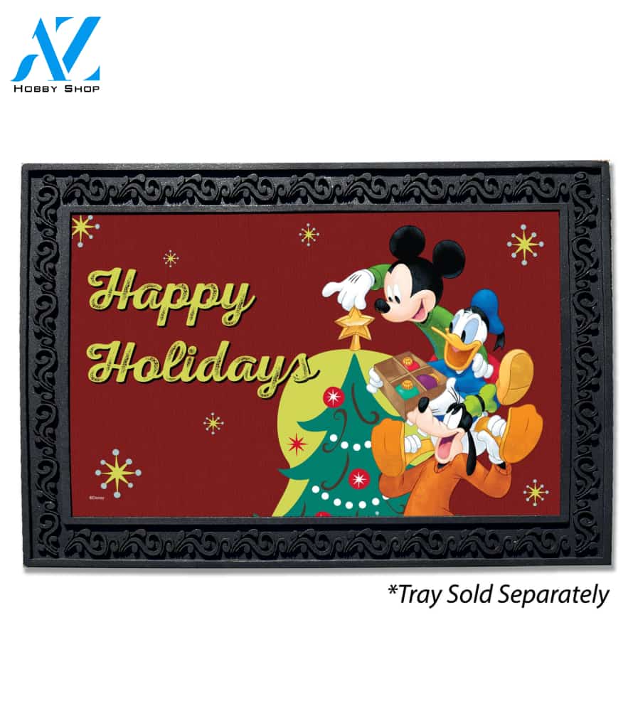 Holidays are a Time for Friends Doormat - 18" x 30"