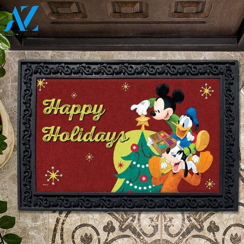 Holidays are a Time for Friends Doormat - 18" x 30"