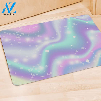 Holographic Psychedelic Door Mat