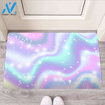 Holographic Psychedelic Door Mat