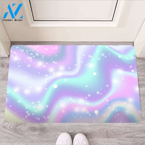 Holographic Psychedelic Door Mat