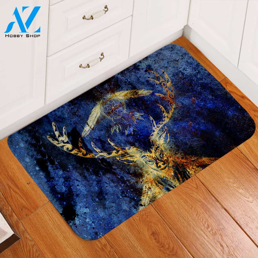 Holy Antler Door Mat