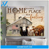 Home Cow Wall Art Canvas