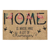 Home Have A Lot Of Flamingos Lover Doormat Welcome Mat