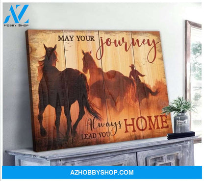 Home Horse Wall Art Canvas