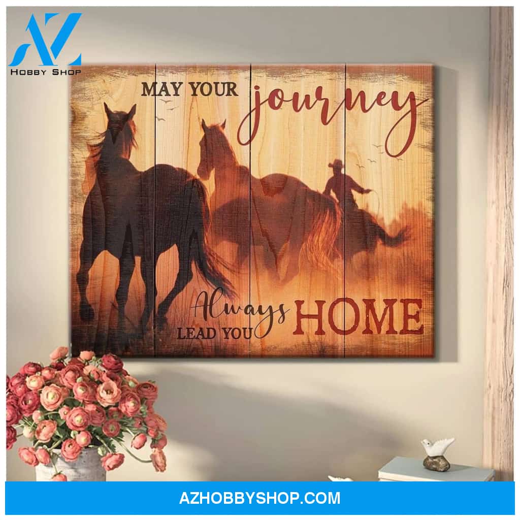 Home Horse Wall Art Canvas